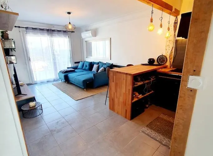 2 Terrasses Joliet2 Clim, Parking Prive Daire Canet-en-Roussillon